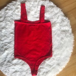 Red Bodysuit